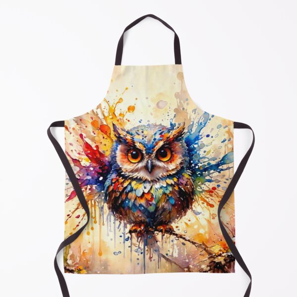Item preview, Owl Of The Painted Grove designed and sold by Dawne's Designs.