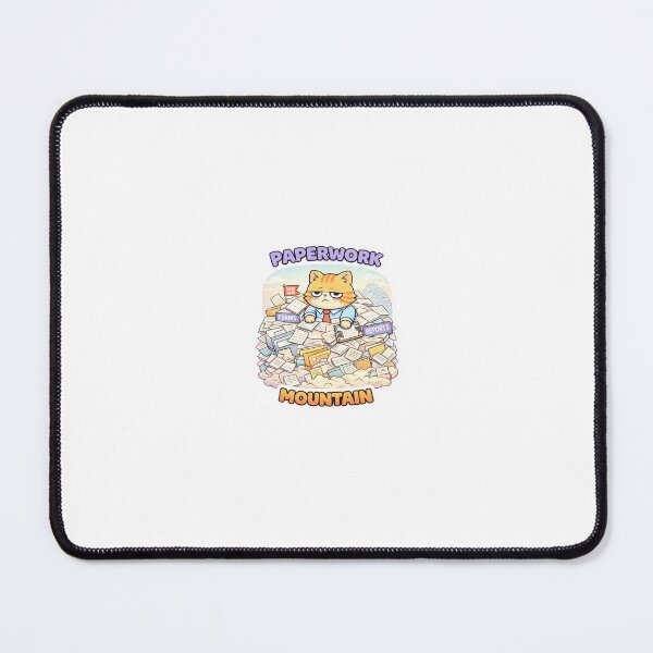 Item preview, Paperwork Cat | Funny Office Cat Sticker Buried in Paperwork designed and sold by Ktrading | Freedom Design Studio.