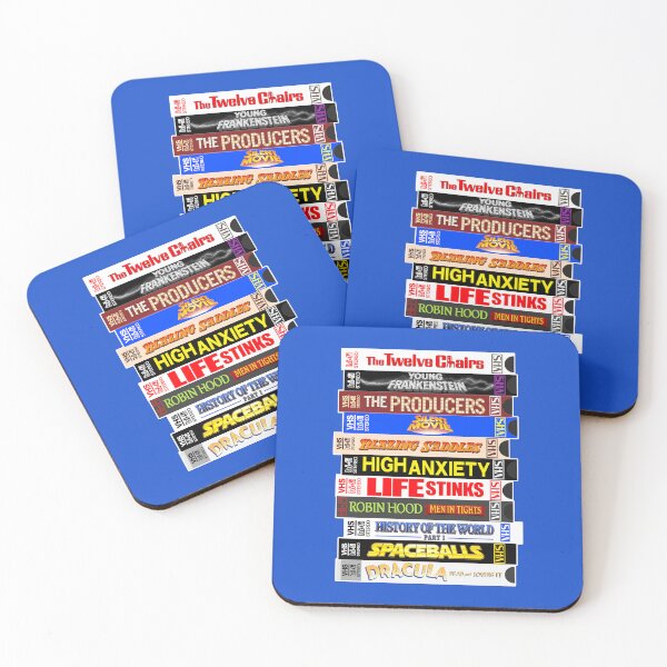 Item preview, Mel Brooks VHS Movie Filmography Stack designed and sold by darklordpug.