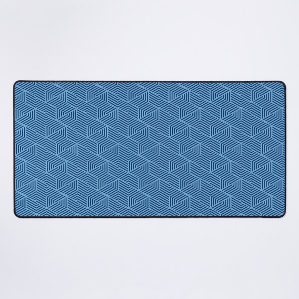 Item preview, Blue Hexgonal Texture - Geometric Shape Pattern - Gifts For Girlfriend designed and sold by RoyalStarsPatts.