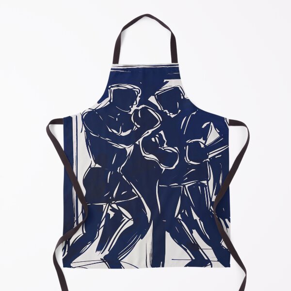 Item preview, Boxing - Blue Abstract Art designed and sold by shadow-bloom.