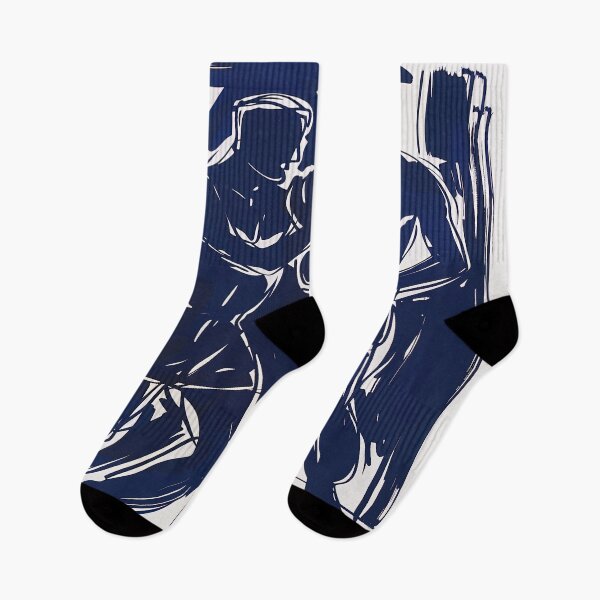 Item preview, Boxing - Blue Abstract Art designed and sold by shadow-bloom.