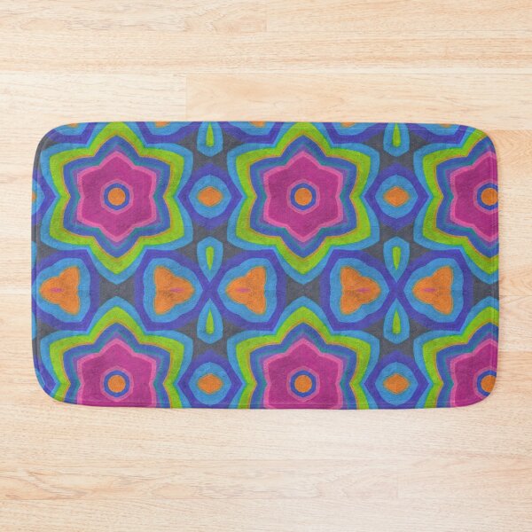 Item preview, Colorful kaleidoscopic flower 1 designed and sold by Nathalia  Lodi.