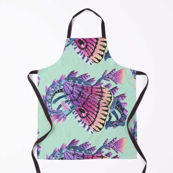 Item preview, Spring butterfly dragon painting designed and sold by WolfRaven Creations.