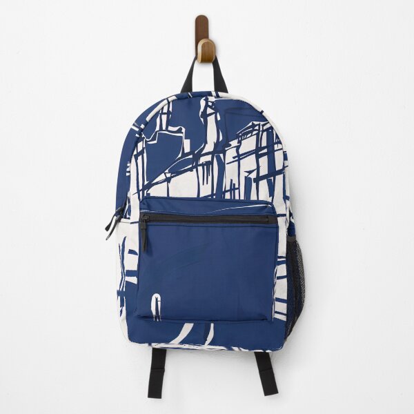 Item preview, Bradford, city - Blue Abstract Art designed and sold by shadow-bloom.