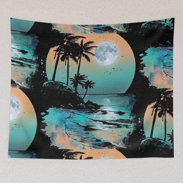 Item preview, Tropical Moon Glow designed and sold by JarahDesign.