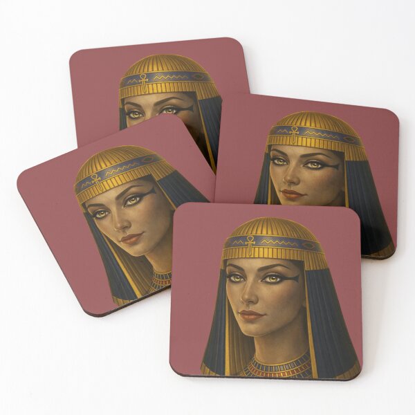 Item preview, Cleopatra Egyptian Queen Portrait designed and sold by TatjanaMDesign.
