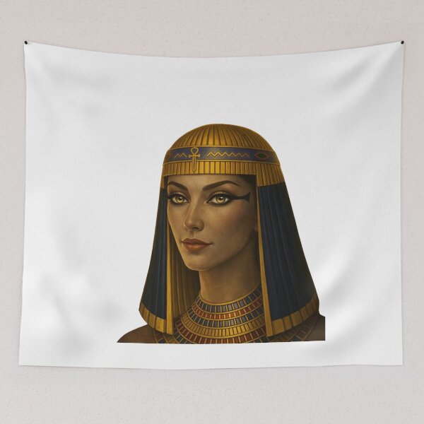 Item preview, Cleopatra Egyptian Queen Portrait designed and sold by TatjanaMDesign.