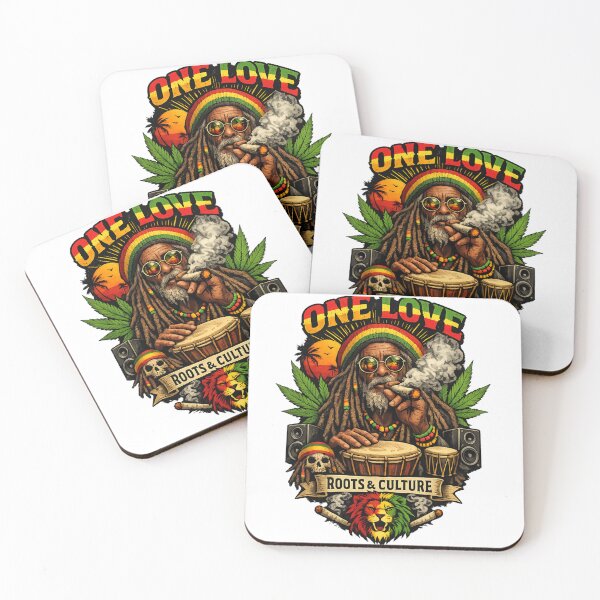 Item preview, One Love Roots & Culture Rasta Art designed and sold by Shirtaholism.