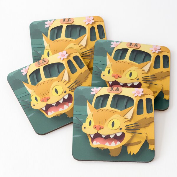 Item preview, RUN CATBUS RUN PAPERCUT designed and sold by GoodCompanyTee.