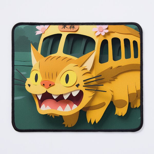 Item preview, RUN CATBUS RUN PAPERCUT designed and sold by GoodCompanyTee.