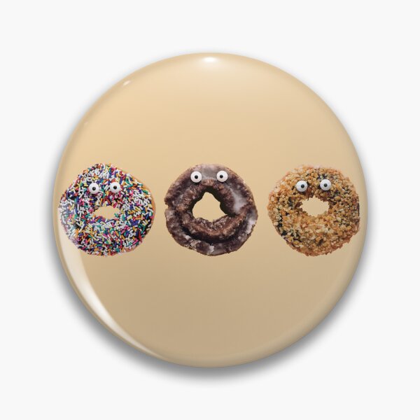 Item preview, Funny Donut Trio Cute Dessert Faces designed and sold by Arturo Daniel Garcia Palomo.