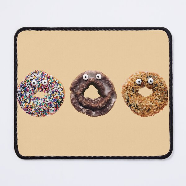 Item preview, Funny Donut Trio Cute Dessert Faces designed and sold by Arturo Daniel Garcia Palomo.