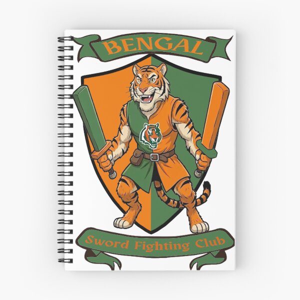 Item preview, Bengal Sword Fighting Club Coat of Arms designed and sold by SavannaPride.