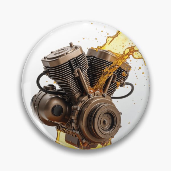 Item preview, Car Engine Design – Motor Oil & Gear Lovers Tee designed and sold by Babinooart.