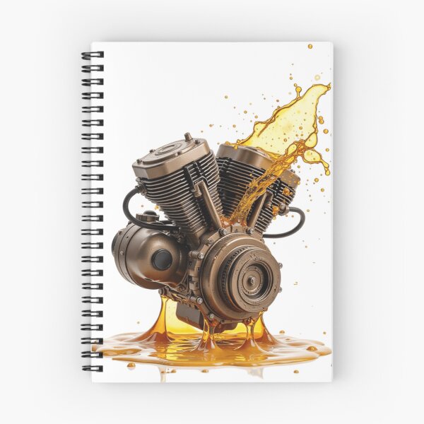 Item preview, Car Engine Design – Motor Oil & Gear Lovers Tee designed and sold by Babinooart.