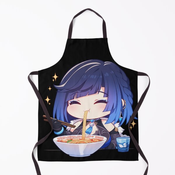 Item preview, Yelan Genshin Impact Kawaii Chibi Ramen Noodles Cool Night Snack designed and sold by mildaclairmo.