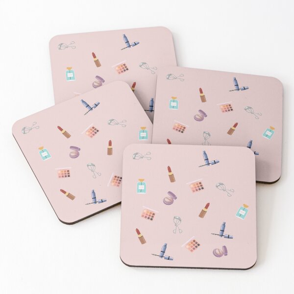 Item preview, Makeup Items Pack Beauty Stickers Prints Posters Wall Art Magnet Home Coffee Cup Decoration TShirt Stationary Notebook Magnet Hat Kitchen Work School Office Redbubble Shop designed and sold by Saritas Boutique Shop.