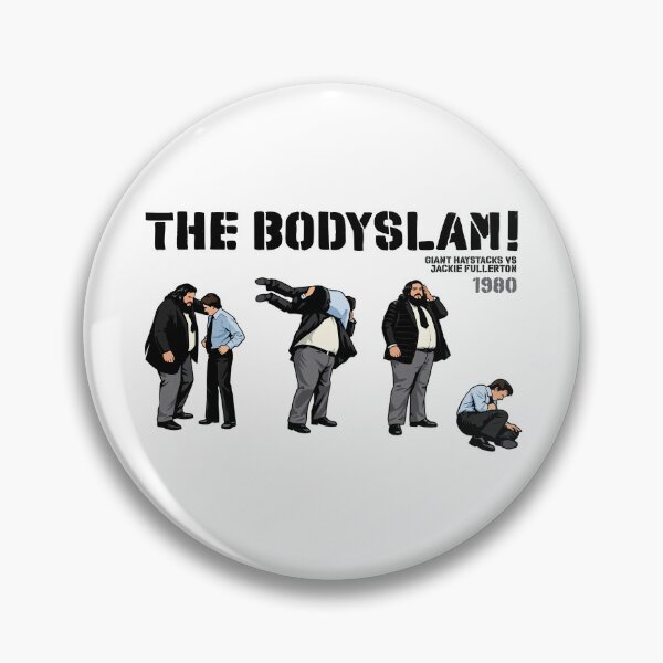 Item preview, The Bodyslam - Giant Haystacks Vintage 80s Pro Wrestling designed and sold by darklordpug.