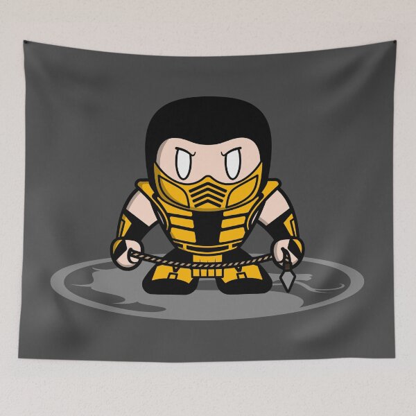 Item preview, Scorpion - Mortal Kombat designed and sold by Bien-o-No.
