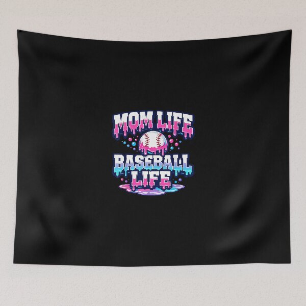 Item preview, Baseball Mom Ice Cream Drip designed and sold by Intomindfood.