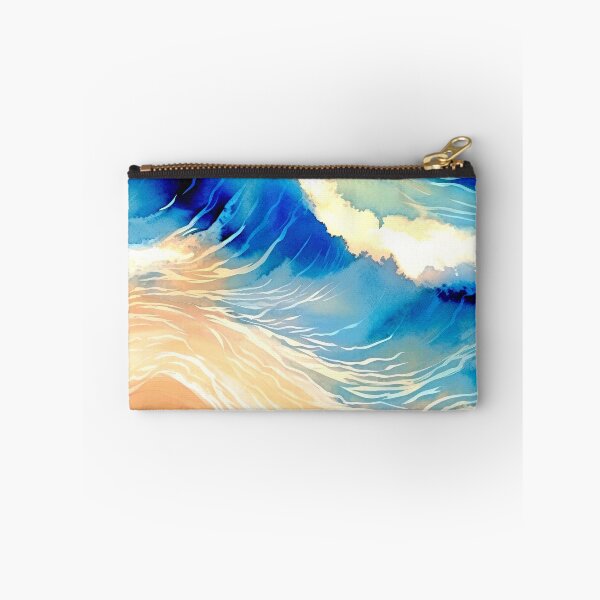 Item preview, Ocean Waves Abstract Washing Over A Sandy Beach  designed and sold by DEC02.