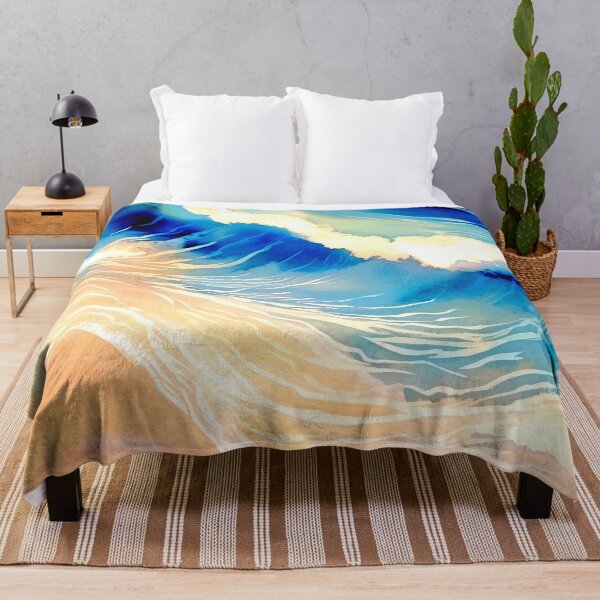 Item preview, Ocean Waves Abstract Washing Over A Sandy Beach  designed and sold by DEC02.