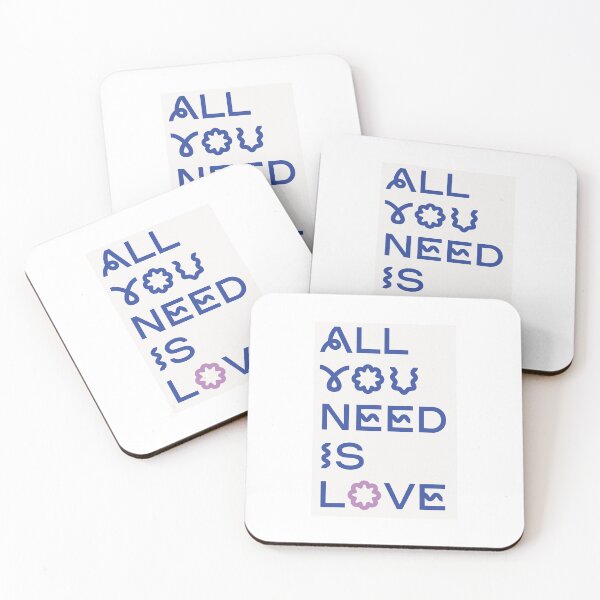 Item preview, ALL YOU NEED IS LOVE designed and sold by retrocreations|.