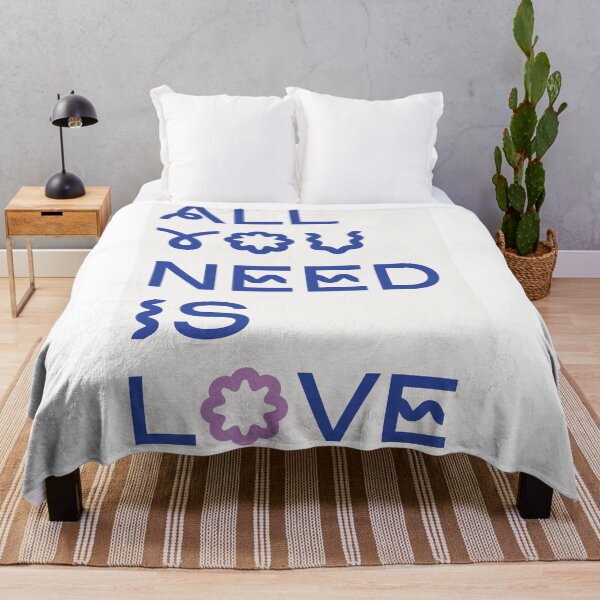 Item preview, ALL YOU NEED IS LOVE designed and sold by retrocreations|.