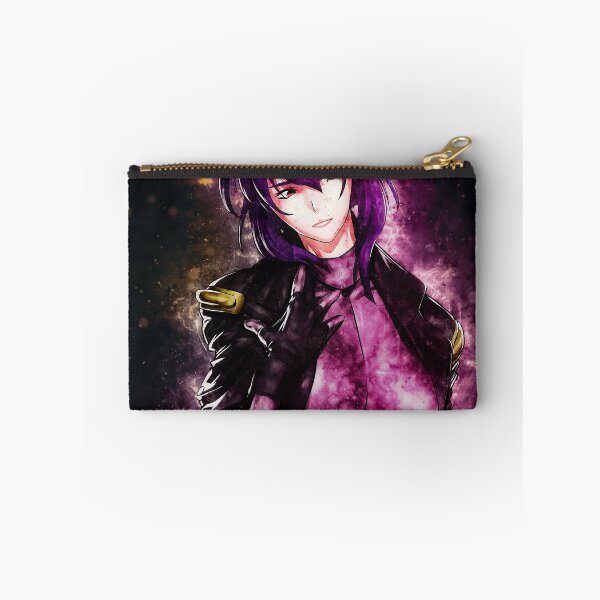 Item preview, Motoko Kusanagi Ghost In The Shell Neon Purple Cyberpunk Galaxy Mood designed and sold by mildaclairmo.