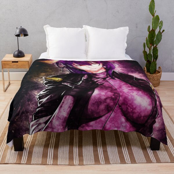 Item preview, Motoko Kusanagi Ghost In The Shell Neon Purple Cyberpunk Galaxy Mood designed and sold by mildaclairmo.