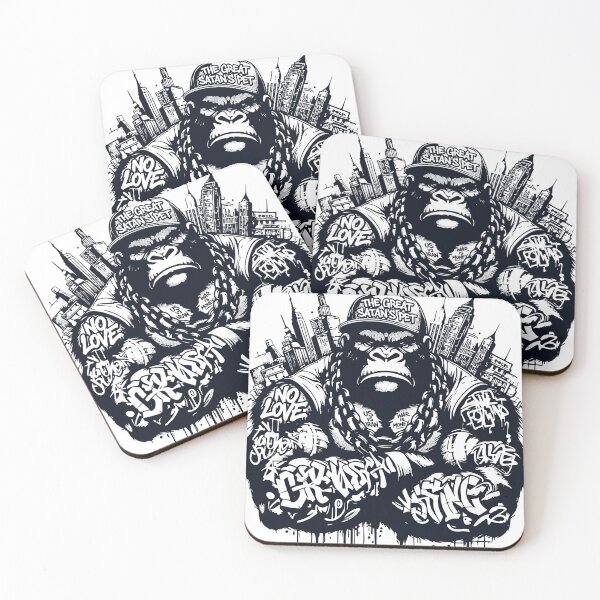 Item preview, Angry Gorilla Graffiti Street Art designed and sold by rich4Design.
