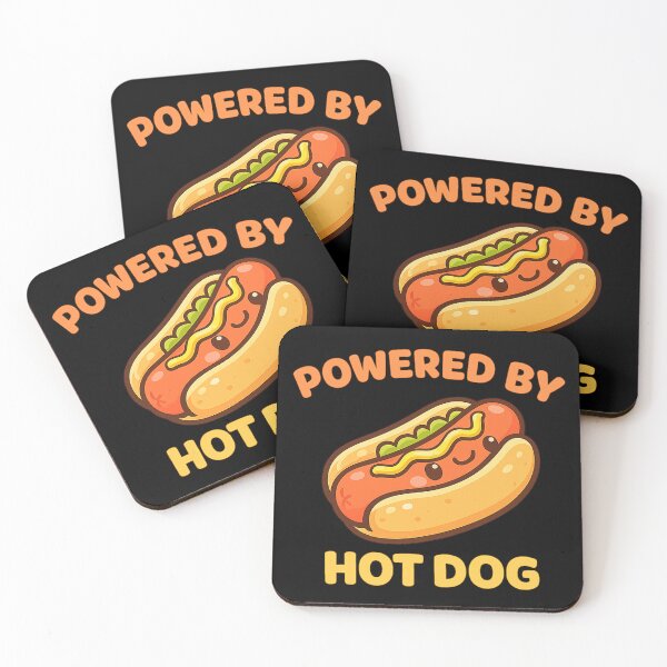 Item preview, Powered By Hot Dog Kawaii Food designed and sold by ImagenFusionP.