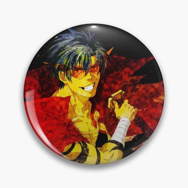 Item preview, Kamina Gurren Lagann Fiery Red Mecha Hero Spiral Energy designed and sold by mildaclairmo.