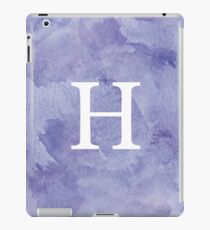 Violet Watercolor Η iPad Case/Skin