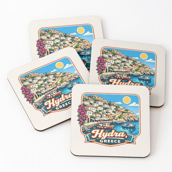 Item preview, Hydra, Greece - Harbor designed and sold by Myra365Art.