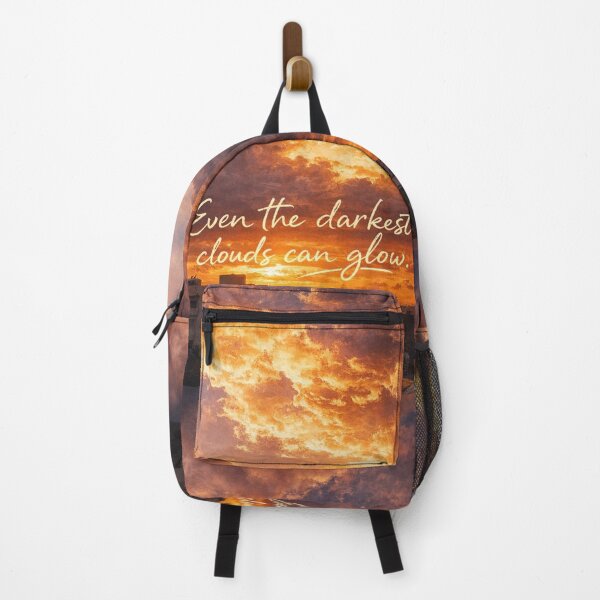 Item preview, Even the Darkest Clouds Can Glow Inspirational Quote designed and sold by Watchyyy.
