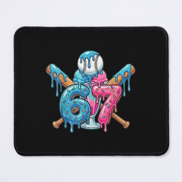 Item preview, 67 Baseball Ice Cream Drip designed and sold by Intomindfood.