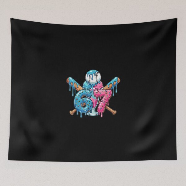 Item preview, 67 Baseball Ice Cream Drip designed and sold by Intomindfood.