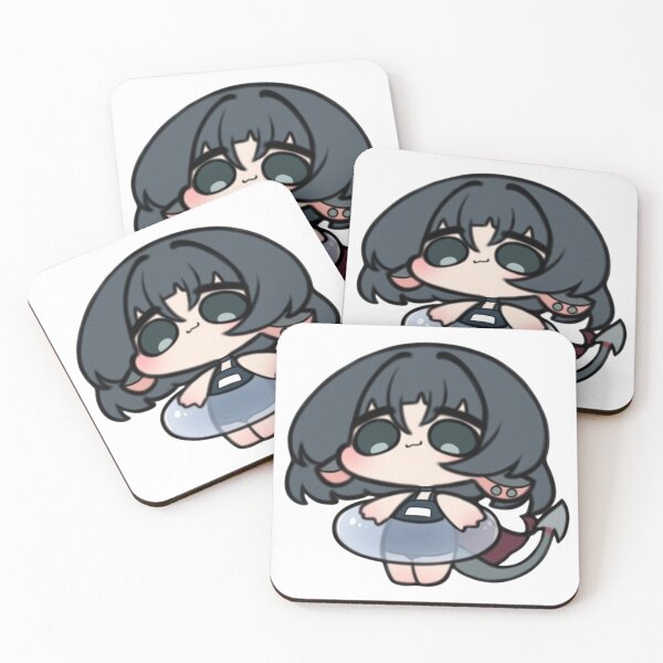 Item preview, Chibi Jane Doe Swim Donut Zenless Zone Zero designed and sold by KomiArts.