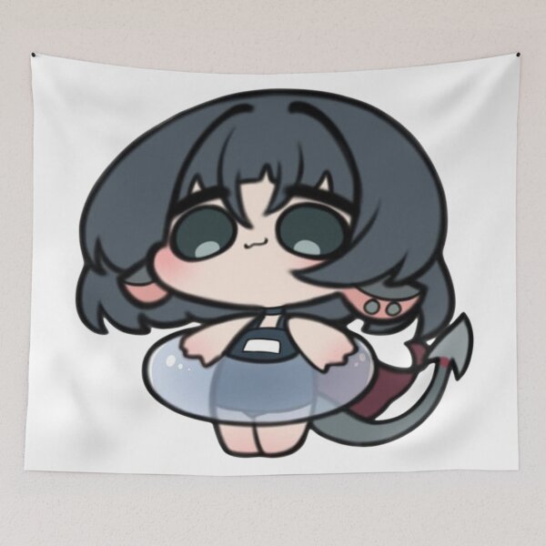 Item preview, Chibi Jane Doe Swim Donut Zenless Zone Zero designed and sold by KomiArts.