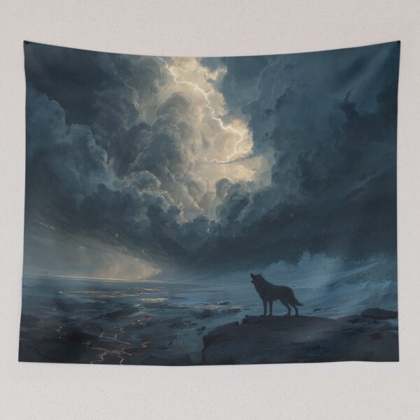 Item preview, Fenrir Wolf At The World Edge designed and sold by Rtymer.