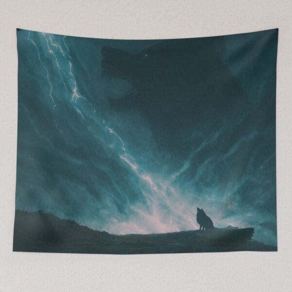 Item preview, Fenrir Wolf At The World Edge designed and sold by Rtymer.