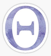 Violet Watercolor Θ Sticker
