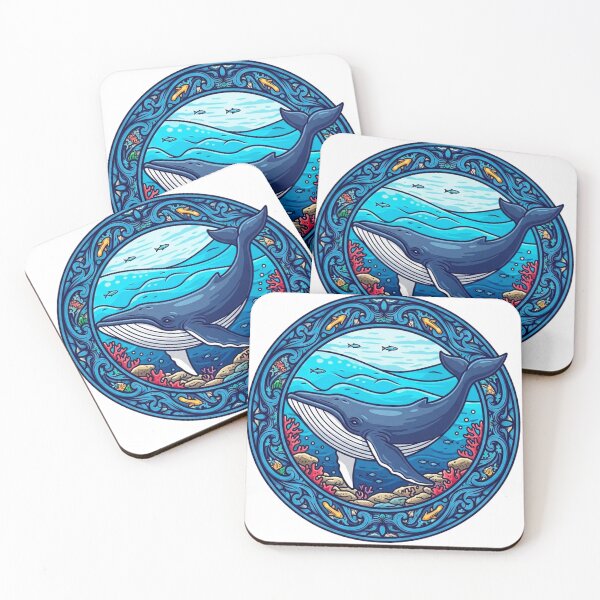 Item preview, Save The Ocean Whale Marine Life Logo designed and sold by Pollock.