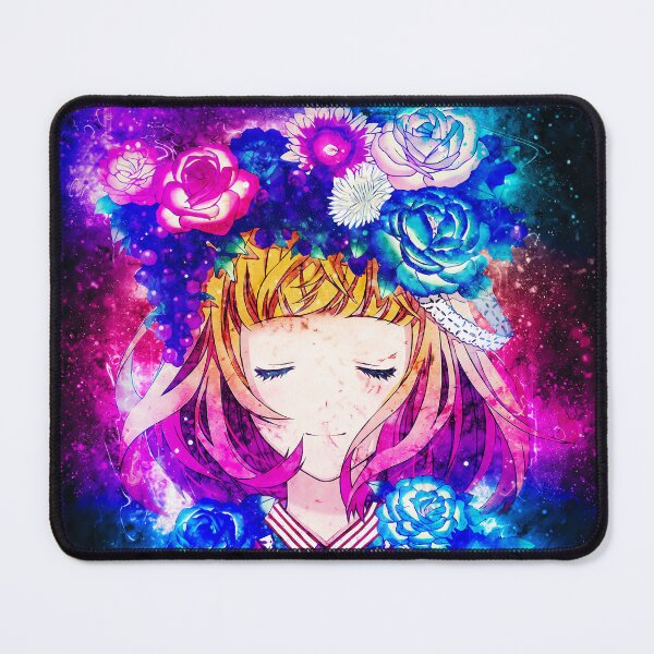 Item preview, Shiemi Moriyama Blue Exorcist Serene Floral Roses Kimono Glow designed and sold by mildaclairmo.
