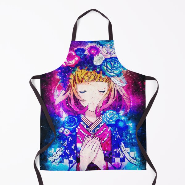 Item preview, Shiemi Moriyama Blue Exorcist Serene Floral Roses Kimono Glow designed and sold by mildaclairmo.