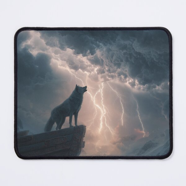 Item preview, Fenrir Wolf At The World Edge designed and sold by Rtymer.