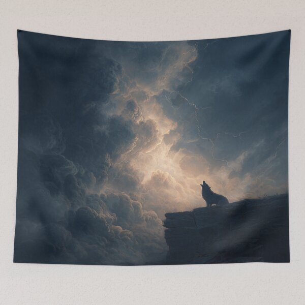 Item preview, Fenrir Wolf At The World Edge designed and sold by Rtymer.