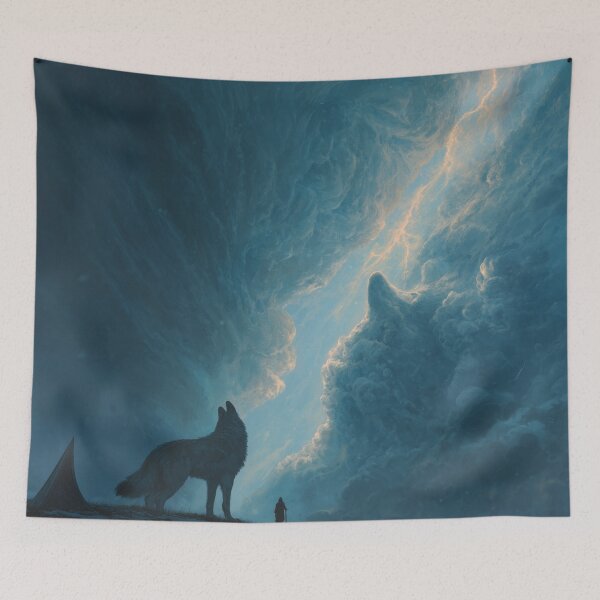 Item preview, Fenrir Wolf At The World Edge designed and sold by Rtymer.